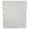 Jollein Decke Wiege Hydrophil Fringe Stripe - 75x100 cm - Sea Green