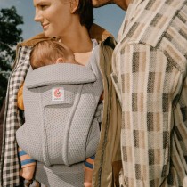 Ergobaby Omni Deluxe Mesh Babytrage - Pearl Grey