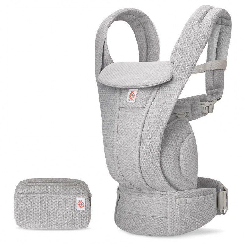 Ergobaby Omni Deluxe Mesh Babytrage - Pearl Grey