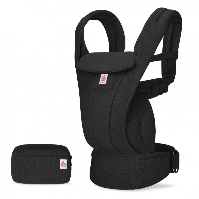 Ergobaby Omni Deluxe Mesh Babytrage - Onyx Black