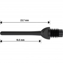 Bulls 1000 Softdart Spitzen schwarz