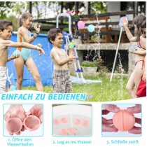 Silikon Wasserbombe, wiederverwendbare Wasserbälle, 30 Stück