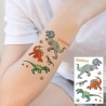 Temporäre Tattoos für kinder – 12 Bögen mit Dino-Motive
