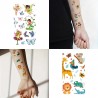 Temporäre Tattoos für Kinder – 30 Bögen für Jungs und Mädchen