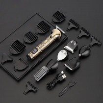 6-in-1 Power-Trimmer-Set für Herren – Komplettpflege von Kopf bis Fuss