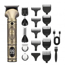 6-in-1 Power-Trimmer-Set für Herren – Komplettpflege von Kopf bis Fuss