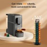 Kapselhalter für 40 Nespresso Kaffeekapseln, drehbarer Kaffeekapselhalter Schwarz