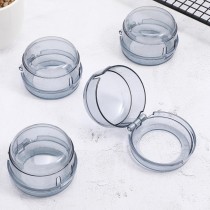 4 Stück Küchenherd Knopf-Schutzabdeckungen