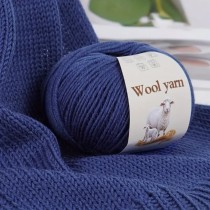 8er-Pack Wolle, Strickgarn Blue
