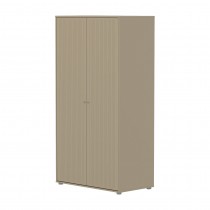 Flexa Kleiderschrank SAGA mit Rillen – 2-türig – Beige
