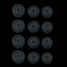 6 Paare universelle Silikon-Ohrstöpsel für In-Ear-Kopfhörer - Grössen S, M, L