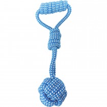 Hundwurfseil Hundespielzeug Blau