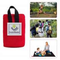 Ultraleicht Picknickdecke, Stranddecke, Outdoor Decke für Strand, Picknick, Camping und Wandern, 70 x 110 cm Rot