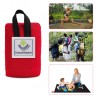 Ultraleicht Picknickdecke, Stranddecke, Outdoor Decke für Strand, Picknick, Camping und Wandern, 70 x 110 cm Rot