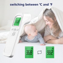 Infrarot Stirnthermometer berührungslos mit LCD Anzeige für Kinder & Erwachsene