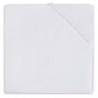 Jollein Fixleintuch Baumwolle 70x140 cm – Weiss