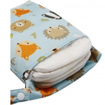 Wetbag Windeltasche 19x25cm Waldtiere