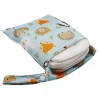 Wetbag Windeltasche 19x25cm Waldtiere
