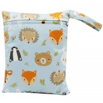 Wetbag Windeltasche 19x25cm Waldtiere