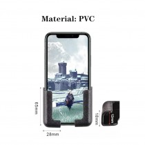 1 Paar Universal Handy Halterungen Schwarz