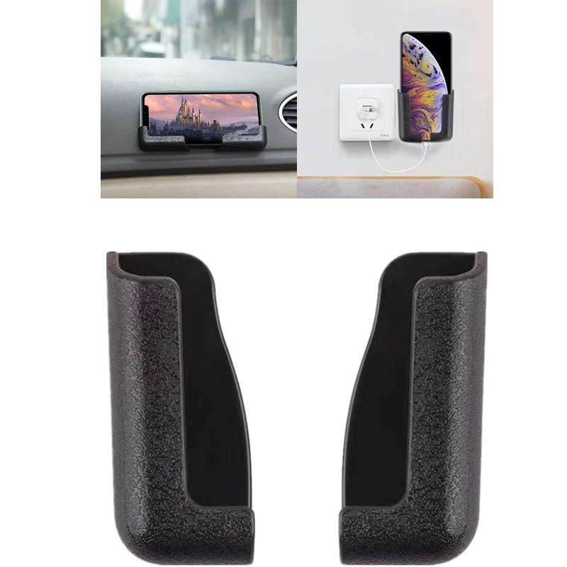 1 Paar Universal Handy Halterungen Schwarz