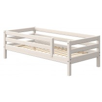 Flexa Bett 90x200 3/4 Absturzsicherung  Classic Weiss