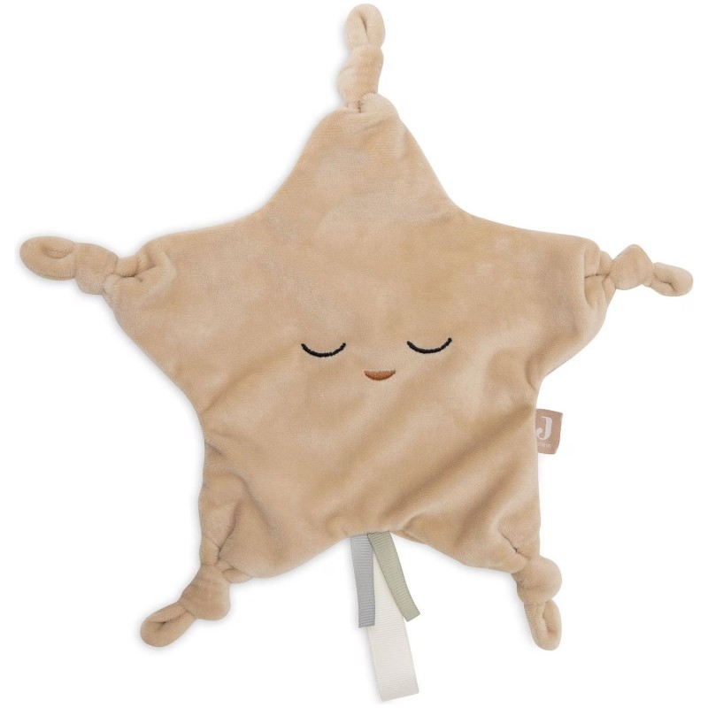 Jollein Schmusetuch Little Star – Biscuit