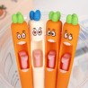 4er-Set Karotten Gelstifte – Lustige Kugelschreiber 0,5 mm