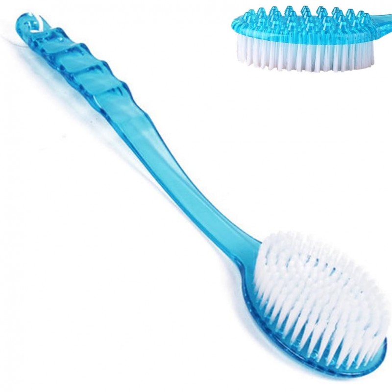 2in1 Duschbürste mit langem Griff, Rückenbürste