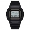 Quadro Sport Uhr, Digitaluhr mit Silikonarmband Schwarz