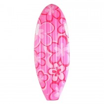 Aufblasbares Surfbrett mit Haltegriffen, Luftmatratze für Kinder, 110 x 40 cm Pink
