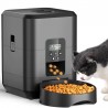 Automatischer Futterautomat für Katzen & Hunde mit LCD-Touch Schwarz