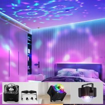 LED-Discolicht mit Fernbedienung & USB – Farbige Bühnenbeleuchtung für Party & Events