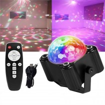 LED-Discolicht mit Fernbedienung & USB – Farbige Bühnenbeleuchtung für Party & Events