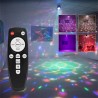 LED-Discolicht mit Fernbedienung & USB – Farbige Bühnenbeleuchtung für Party & Events