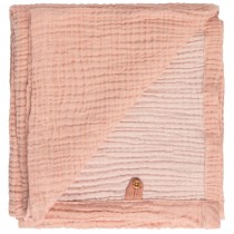 Zewi bébé-jou Muslin Kuscheldecke 100x75cm Pink