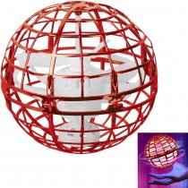 Der fliegend Balll mit Lichteffek - Flying Spinner mit LED Rot