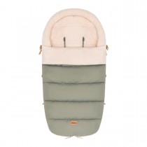 Fillikid Winterfusssack Atlas Teddy Salbei mit Teddyplüsch