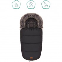 Fillikid Winterfusssack Manaslu Reflect Schwarz