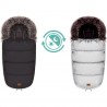 Fillikid Winterfusssack Manaslu Reflect Schwarz