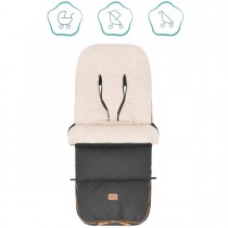 Fillikid Winterfusssack Kinley Teddy Grau