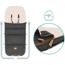 Fillikid Winterfusssack Kinley Teddy Grau