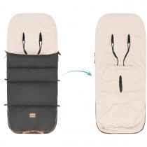 Fillikid Winterfusssack Kinley Teddy Grau