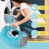 1 Stück Schuhe Waschbeutel – Sneaker & Schuhschutz für Waschmaschine Blau