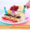 Mini-Obstgabeln 70 Stück Tiere