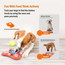 Langsamer interaktiver Futternapf, Intelligenzspielzeug für Hunde