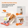 Langsamer interaktiver Futternapf, Intelligenzspielzeug für Hunde