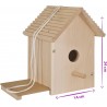Eichhorn Vogelhaus aus Holz zum Zusammenbauen inkl. Pinsel und Farben