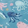 2 Stück Wetbag Windeltasche Set 36x26cm + 25x20cm Oktopus