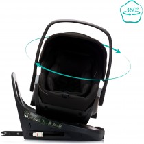 Fillikid Autositz NOA mit 360°-Drehung inkl. BASE Schwarz